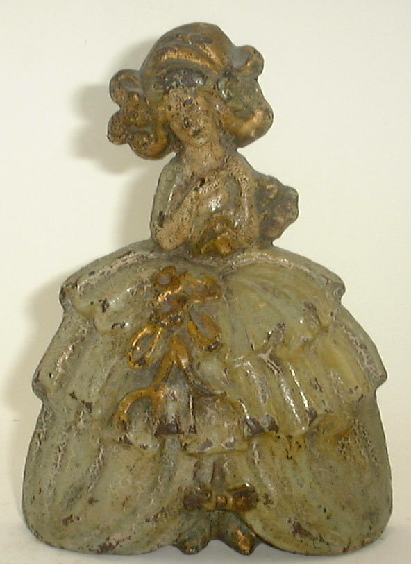 WOMAN in RUFFLED SKIRT Doorstop