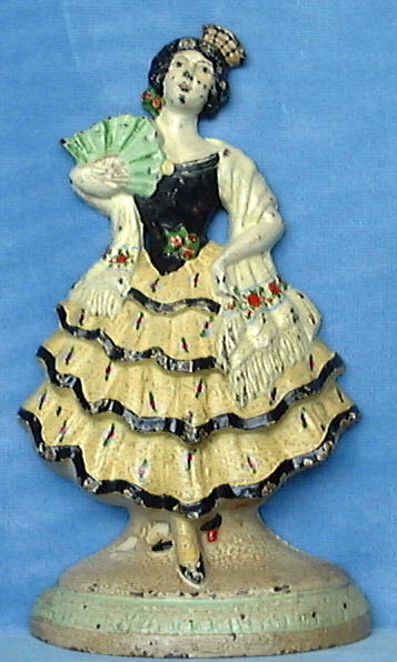 Hubley's SPANISH WOMAN Doorstop
