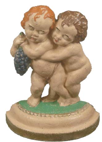 Cherubs with Grapes doorstop