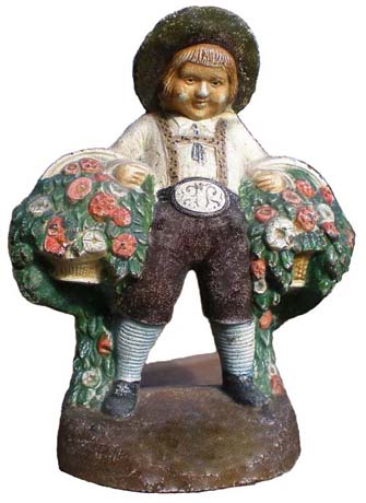 Austrian Boy doorstop