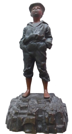 B&H's Whistling Jim (Pot Metal) doorstop