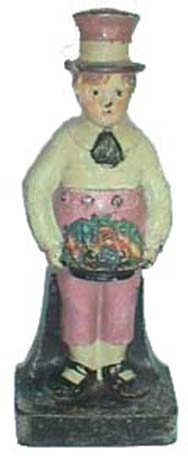 Boy Holding Fruit doorstop
