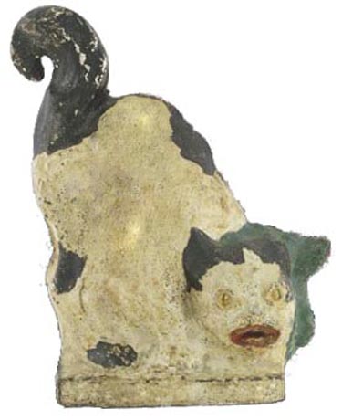 B& F's Halloween Cat doorstop