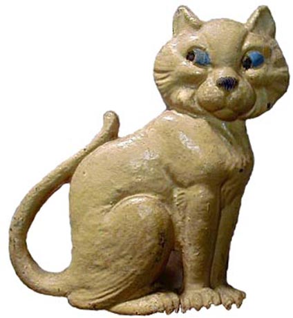 Greenblatt's Sitting Cat doorstop
