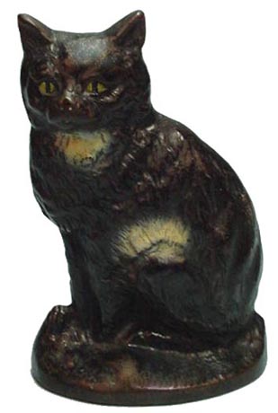 Creation's Sitting Cat doorstop