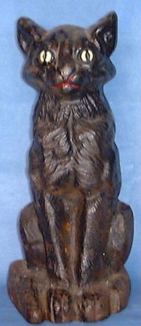 Albany and National's Sitting Cat doorstop