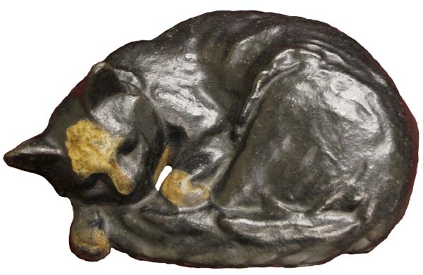 Albany's Sleeping Cat doorstop