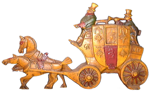 London Royal Mil Coach doorstop