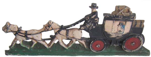 Spenser two-horse Coach doorstop