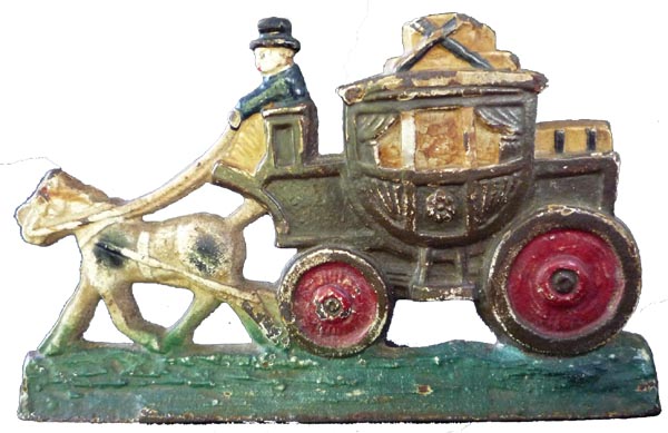 Spenser one-horse Coach doorstop