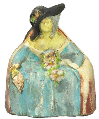 Lady in Chair doorstop
