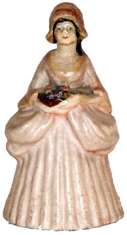 Woman Holding Fruit doorstop