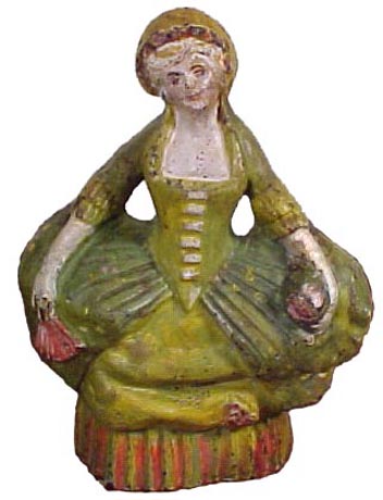 Albany's Lady in a Hooped Skirt doorstop