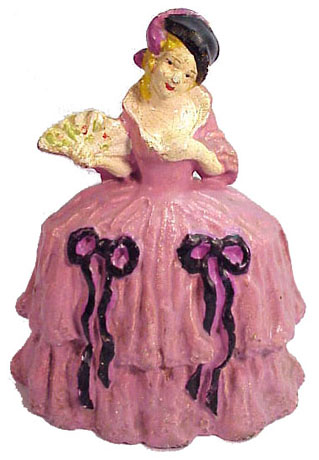 Woman in Ruffled Dress doorstop