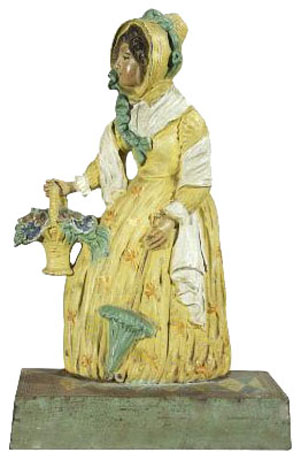 Woman with Parasol doorstop