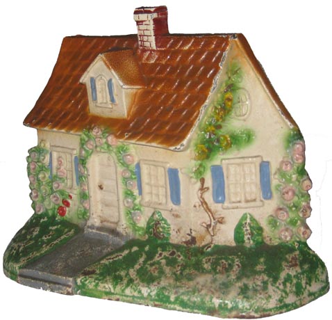 Cottage - National # 150 and Hubley # 211 Doorstop