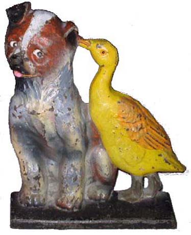 Greenblatt's Duck and Dog doorstop