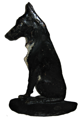 German Shepherd doorstop
