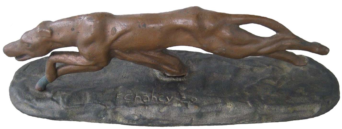 Greyhound doorstop