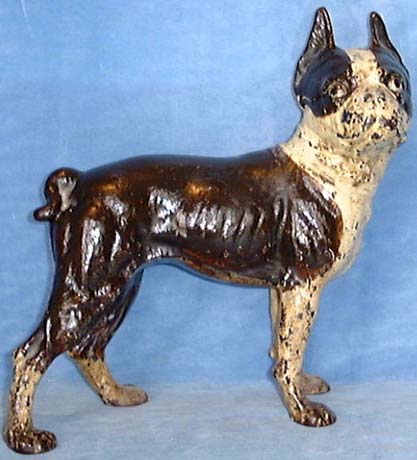 Hubley's Boston Terrier doorstop