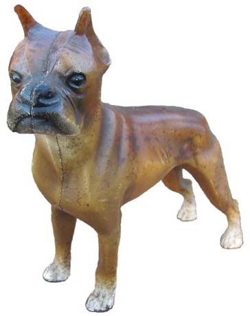Hubley's Boxer doorstop
