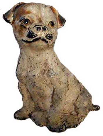 Hubley's Gutter Pup doorstop