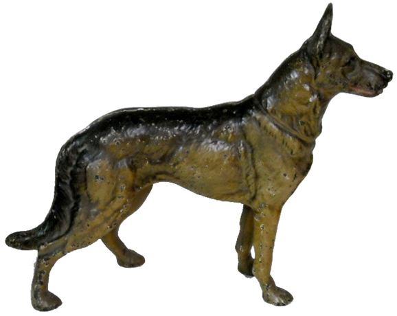 Hubley's German Shepherd # 380 doorstop