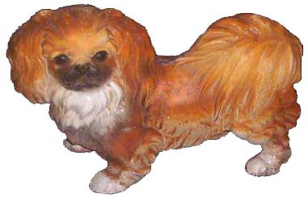 Hubley's Pekingese doorstop