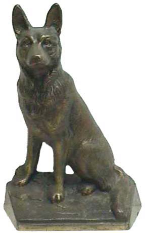 Hubley's German Shepherd # 275 doorstop