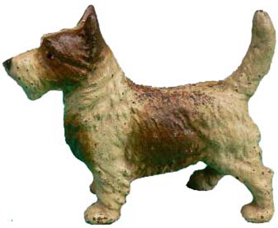 Hubley's Scottie doorstop