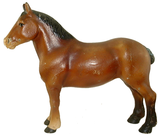 Hubley's Percheron Horse doorstop