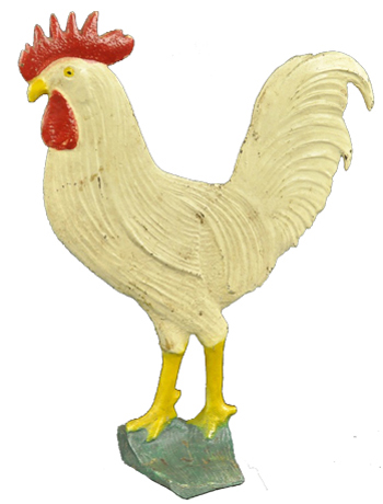 Spenser's Rooster doorstop