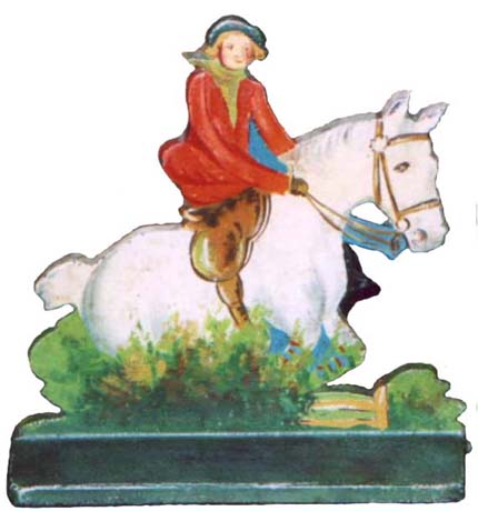 Lady Side-saddle - National doorstop
