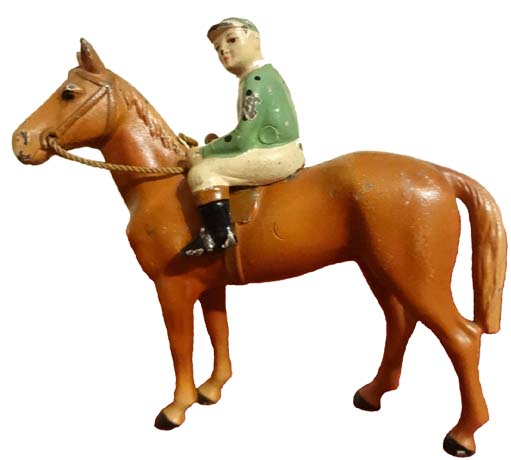 Hubley's Horse and Jockey doorstop