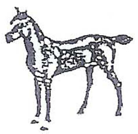 Minature Hubley's Horse doorstop