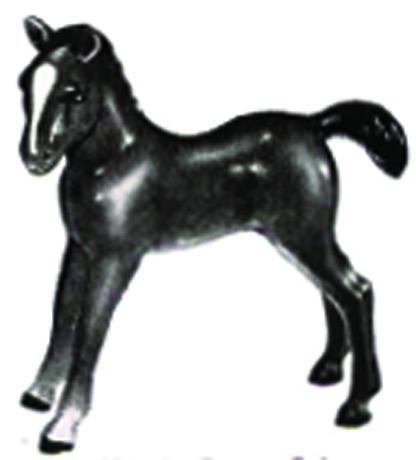 Hubley's Large Colt doorstop