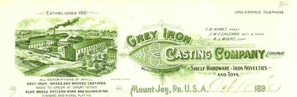 Grey Iron's Factory