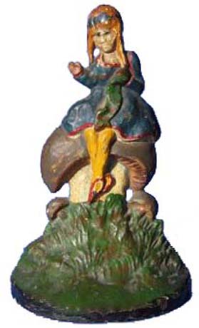Little Miss Muffet doorstop