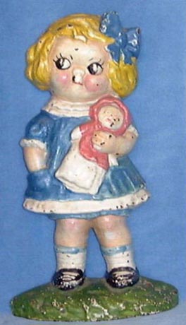 Hubley's Dolly Dingle doorstop