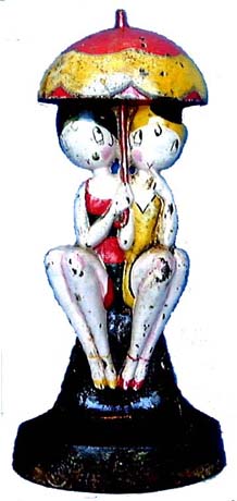 Bathing Girls doorstop