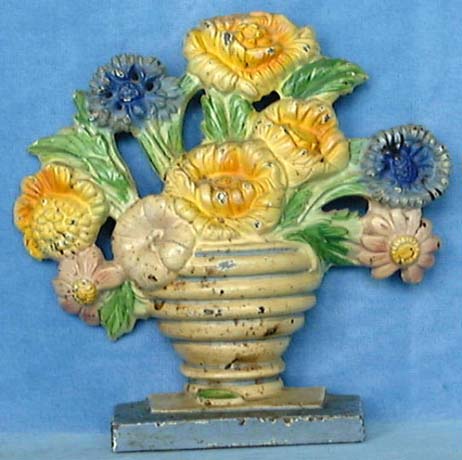 Hubley's Marigolds doorstop