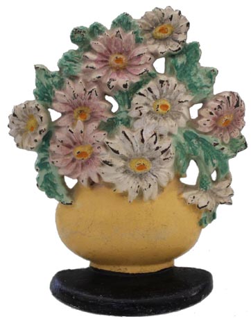 Hubley's Daisey Bowl doorstop