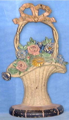 Hubley's French Basket doorstop