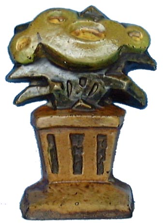 Hubley's Art Deco Flower doorstop