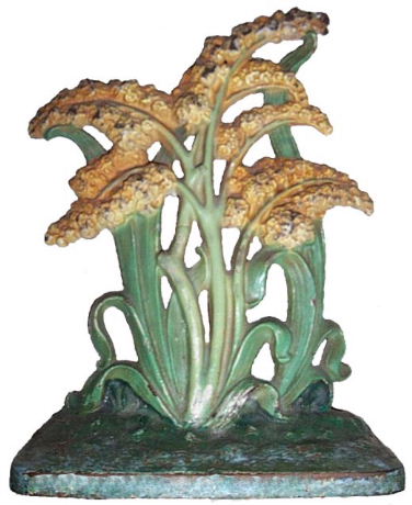 Hubley's Goldenrods doorstop