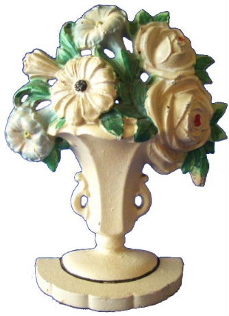 Hubley's Petunias doorstop