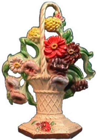 Hubley's Dahilias doorstop