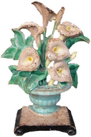Hubley's Calla Lilies doorstop