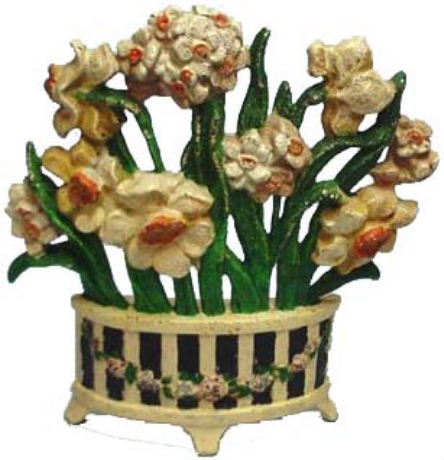 Hubley's Narcissus doorstop