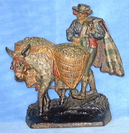 Hubley's Olive Picker doorstop